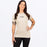 FXR WOMEN'S PEDIGREE PREMIUM T-SHIRT in Sand/Black