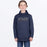 FXR YOUTH HYDROGEN TECH PULLOVER HOODIE in Midnight/Orange