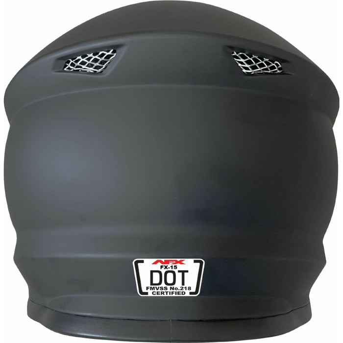 AFX FX-15 Solid Helmet in Black