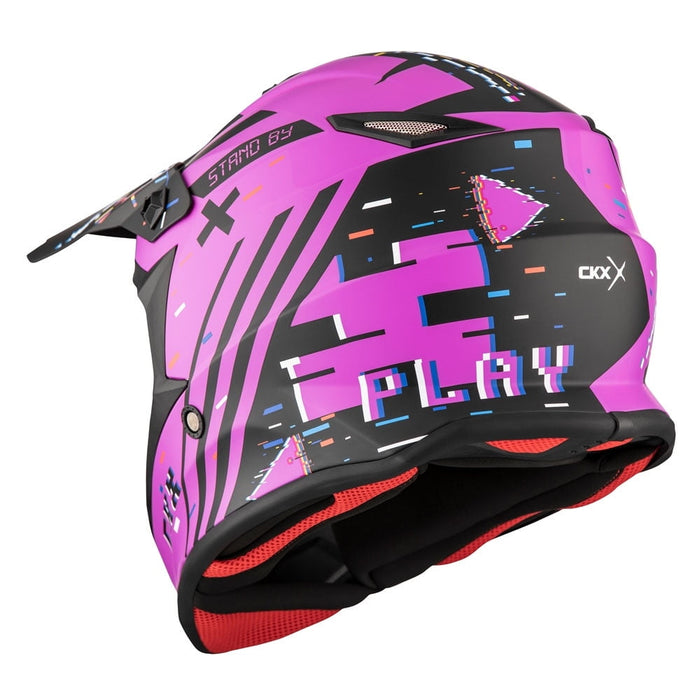 CKX TX019Y ERROR YOUTH HELMET 2025 - Matte Pink