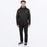 FXR HYDROGEN SOFTSHELL JACKET in Black/Kash