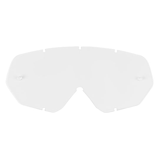 CKX JR ASSAULT GOGGLES - SINGLE LENS ANTI-SCRATCH W/ TEAR OFF PINS in Clear