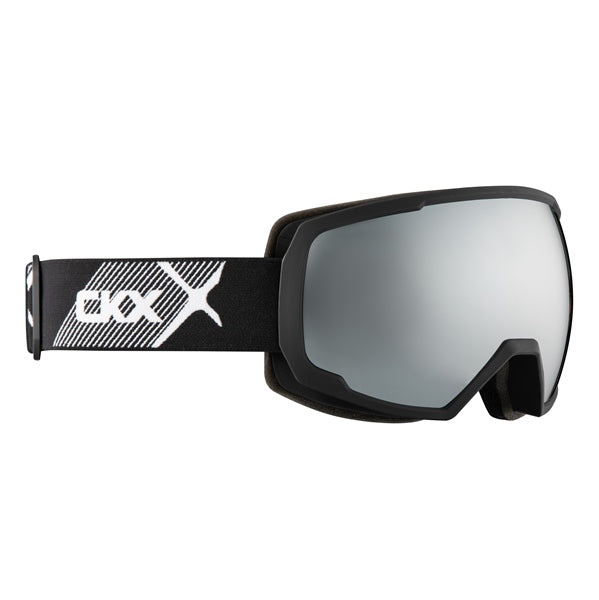CKX Leopard Snowgoggles 2025 - Mat Black - Mirror Silver