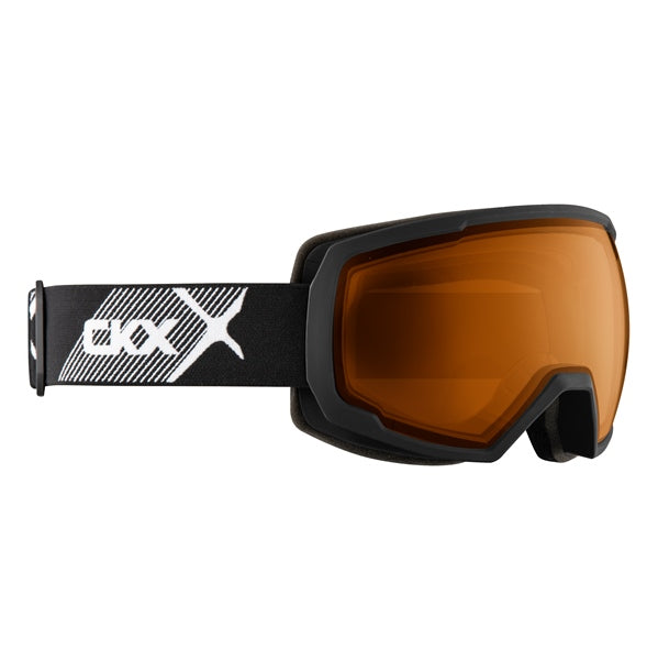 CKX Leopard Snowgoggles 2025 - Mat Black - Amber