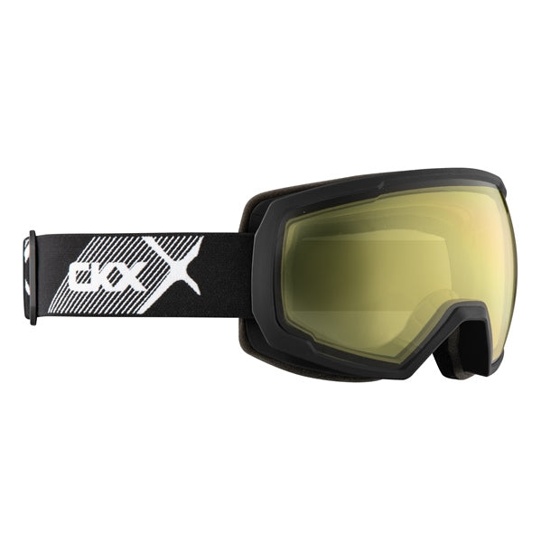 CKX Leopard Junior Snowgoggles 2025 - Mat Black - Yellow