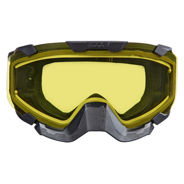 CKX 210 Electric googles Trail Version  2025 - Mat Black - Yellow - Insulated