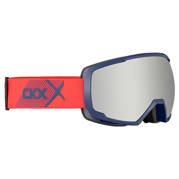 CKX Leopard Junior Snowgoggles 2025 - Twilight - Revo Silver