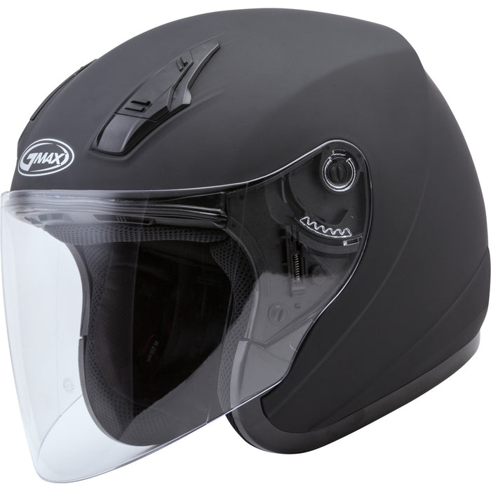 GMAX OF17 SOLID HELMET 2026 in Matte Black