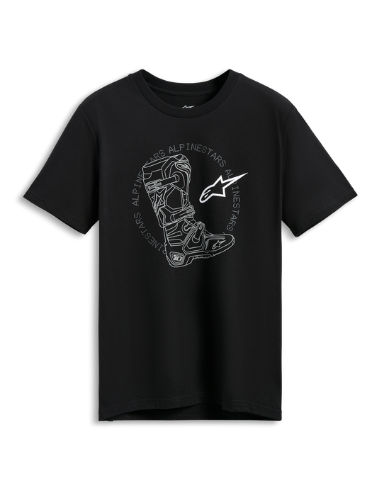 ALPINESTARS TECH BOOT 2.0 CSF T-SHIRT 2026 in Black