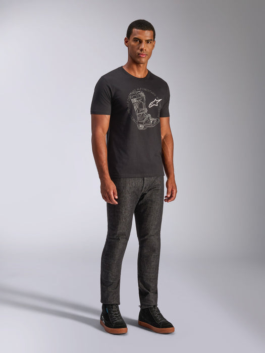 ALPINESTARS TECH BOOT 2.0 CSF T-SHIRT 2026 in Black