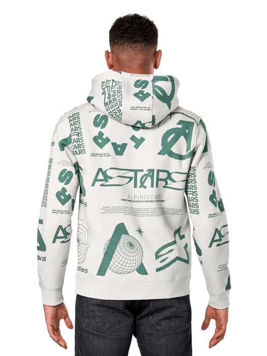ALPINESTARS DETERMINANT HOODIE 2026 in Off White