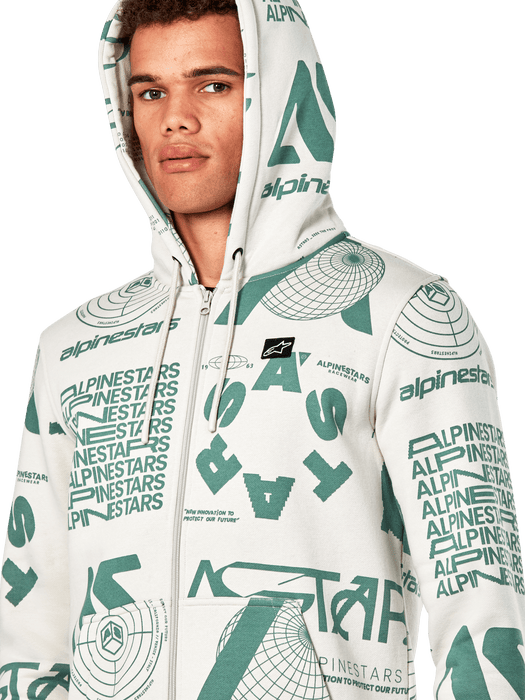ALPINESTARS DETERMINANT HOODIE 2026 in Off White