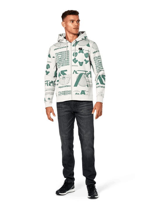 ALPINESTARS DETERMINANT HOODIE 2026 in Off White