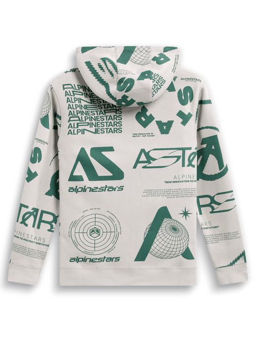 ALPINESTARS DETERMINANT HOODIE 2026 in Off White