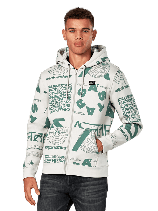 ALPINESTARS DETERMINANT HOODIE 2026 in Off White