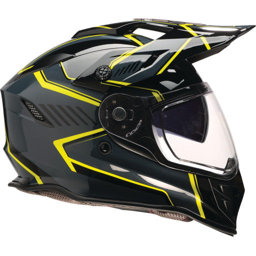 Z1R RANGE 2.0 VOYAGER HELMET 2025 in Grey/Hi-Vis