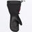 FXR WOMEN'S HYBRID COMBAT MITT in Black/Razz