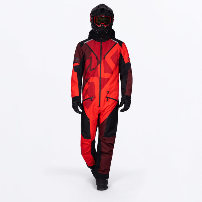 FXR COLD CROSS CX F.A.S.T.™ INSULATED MONOSUITS 2026 - Red/Oxblood