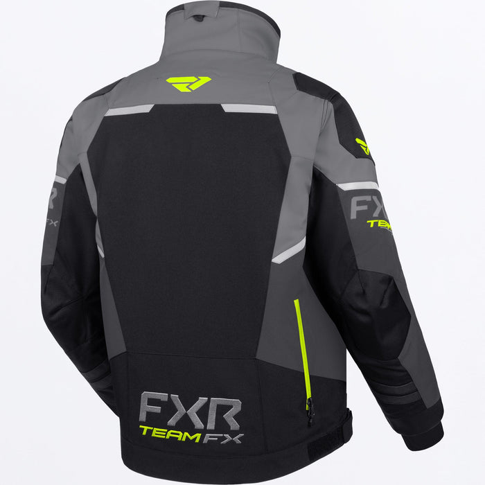 FXR TEAM FX 2-IN-1 JACKET 2025 - Titanium/HiVis