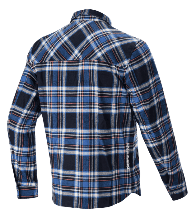 ALPINESTARS WHISTLER WIND PLAID SHIRTS 2026 in Blue
