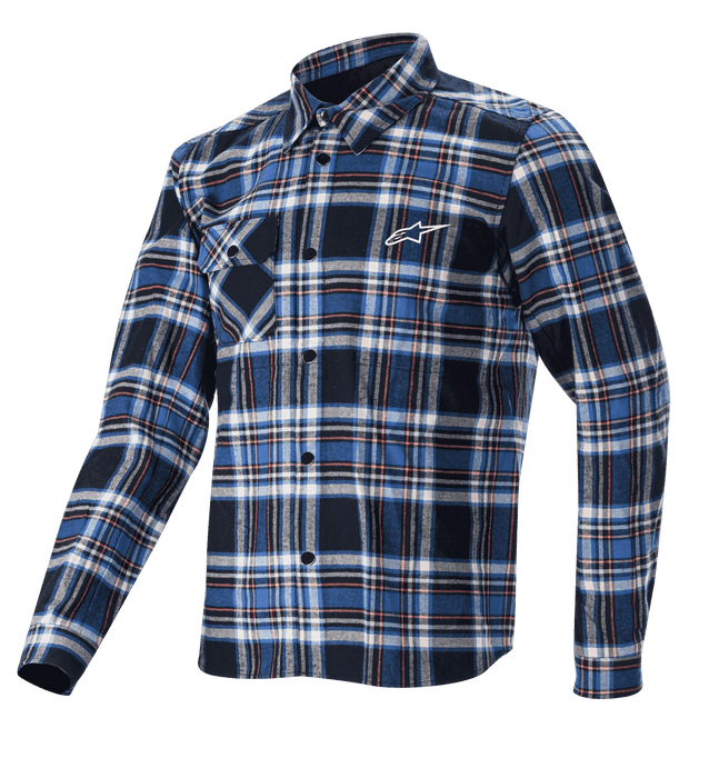 ALPINESTARS WHISTLER WIND PLAID SHIRTS 2026 in Blue