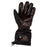 GREEN TRAIL DEER LEATHER GLOVES - Black