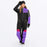 FXR Women's Revo F.A.S.T.™ Monosuit in Black/Amethyst/Charcoal