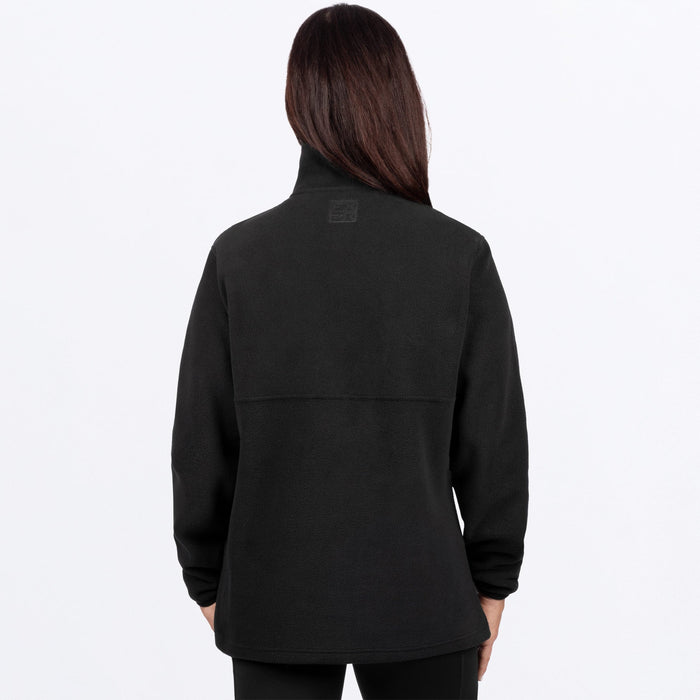 FXR ASPEN 1/4 ZIP WOMEN'S FLEECE 2025 - Black