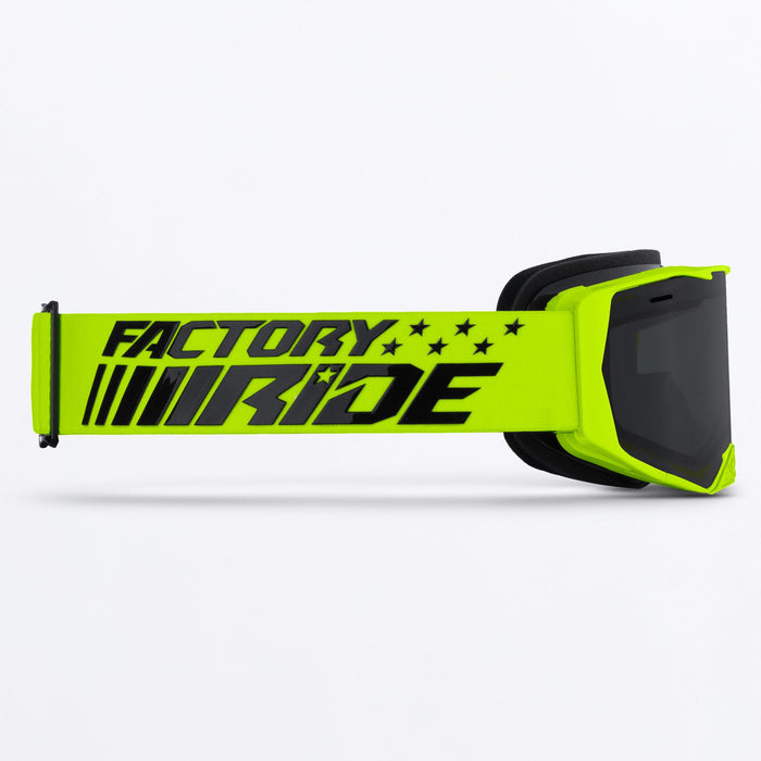 FXR Factory Ride Snow Goggle inHiVis