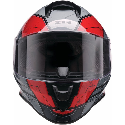 Z1R Youth Warrant 2.0 Sentinel Helmet 2025 in Black/Red