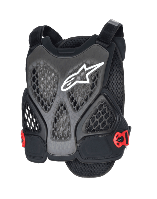 ALPINESTARS A-6 PLASMA BICYCLE CHEST PROTECTOR IN Black/Red