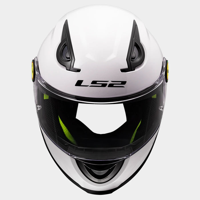 LS2 FF812 KID SOLID HELMET 2026 in White