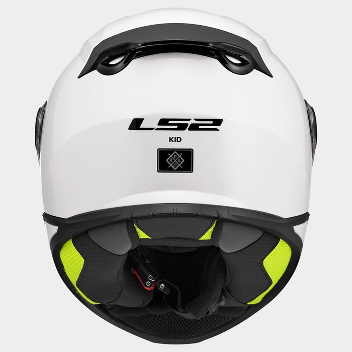 LS2 FF812 KID SOLID HELMET 2026 in White