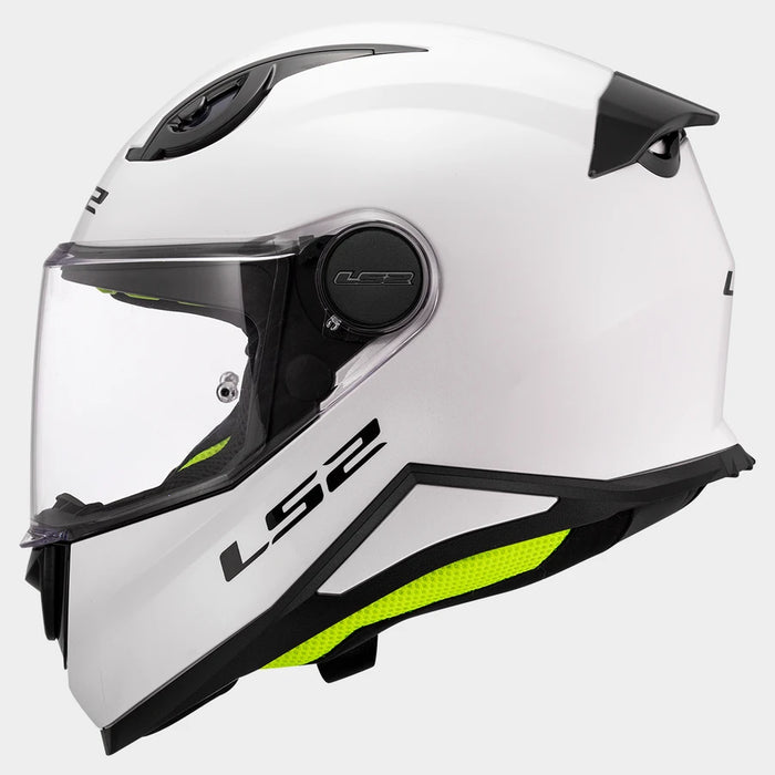 LS2 FF812 KID SOLID HELMET 2026 in White