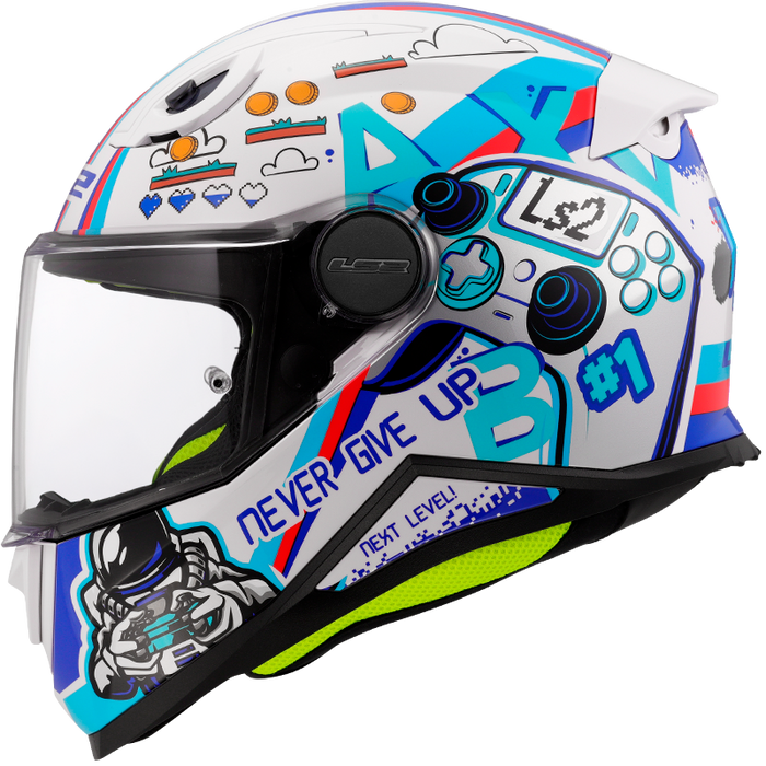LS2 FF812 KID NEXT LEVEL HELMET 2026 in White