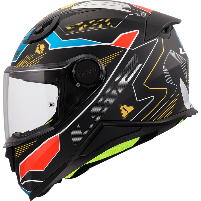 LS2 FF812 KID ZERO HELMET 2026 in Matte Grey/Red