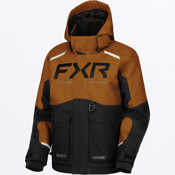 FXR Child Excursion FX Jacket inBlack/Umber