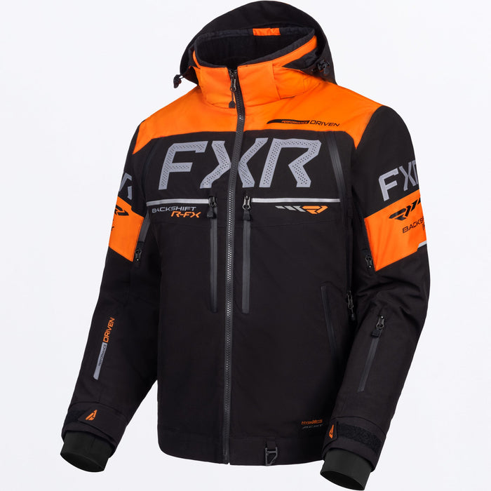 FXR BACKSHIFT R-FX 2-IN-1 JACKET 2025 - Black/Orange