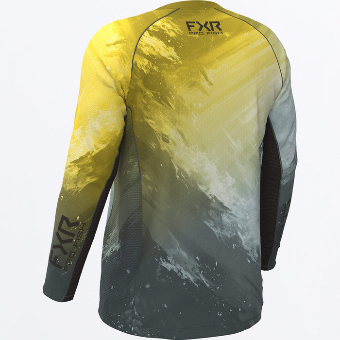 FXR  DERBY SWELL AIR UPF LONGSLEEVE 2025 in Bermuda/Sundust