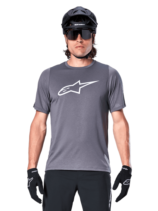 ALPINESTARS A-DURA DRI ASTAR SHORT-SLEEVE JERSEY 2026 in Dark Gray