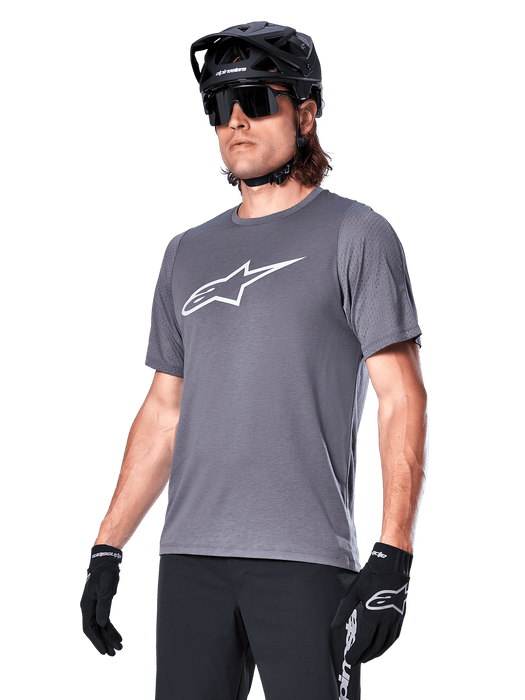 ALPINESTARS A-DURA DRI ASTAR SHORT-SLEEVE JERSEY 2026 in Dark Gray