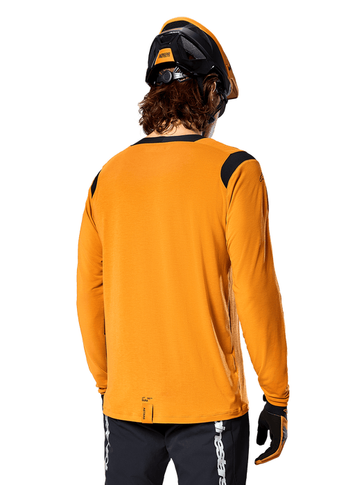 ALPINESTARS A-DURA DRY WOOL LONG-SLEEVE JERSEY 2026 in Dark Gold