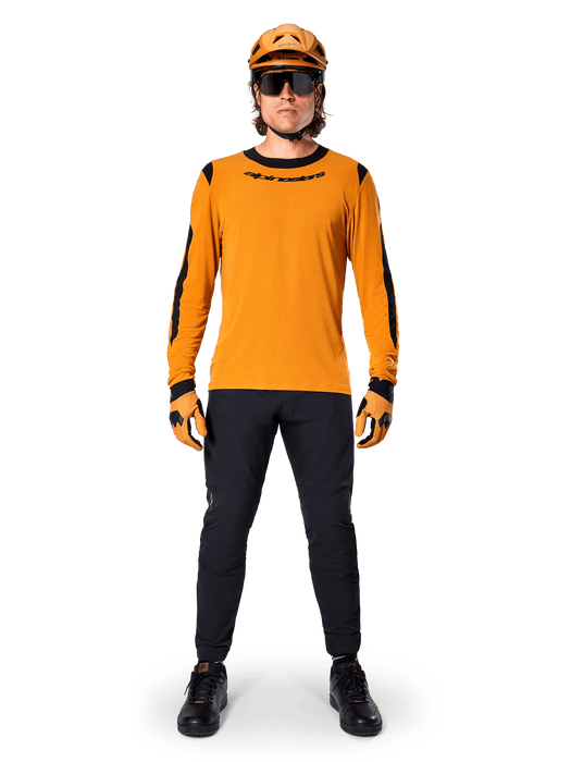 ALPINESTARS A-DURA DRY WOOL LONG-SLEEVE JERSEY 2026 in Dark Gold