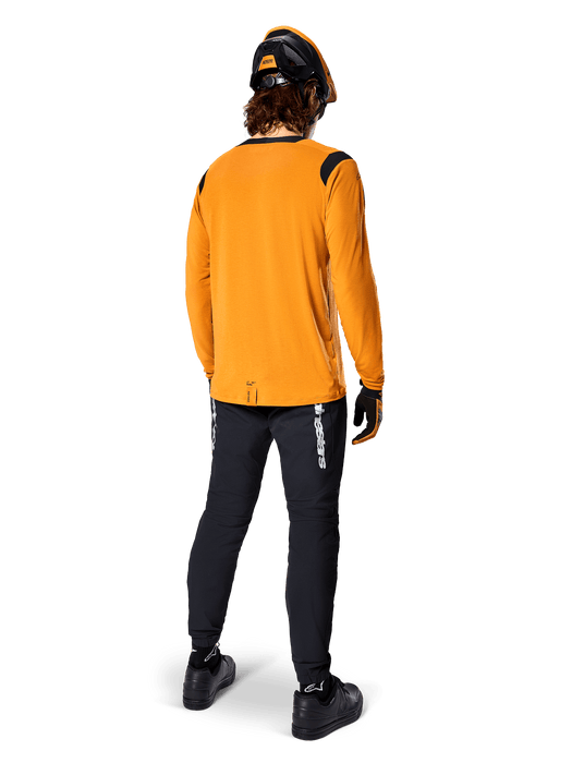 ALPINESTARS A-DURA DRY WOOL LONG-SLEEVE JERSEY 2026 in Dark Gold