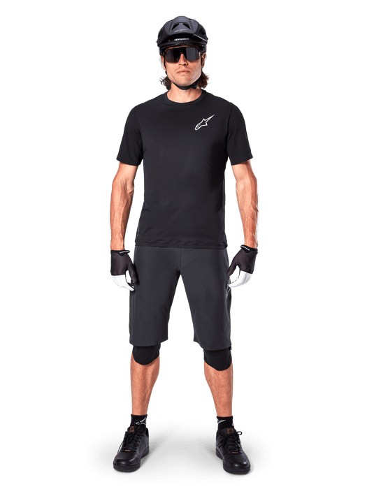 ALPINESTARS A-ARIA SHORT-SLEEVE JERSEY 2026 in Black