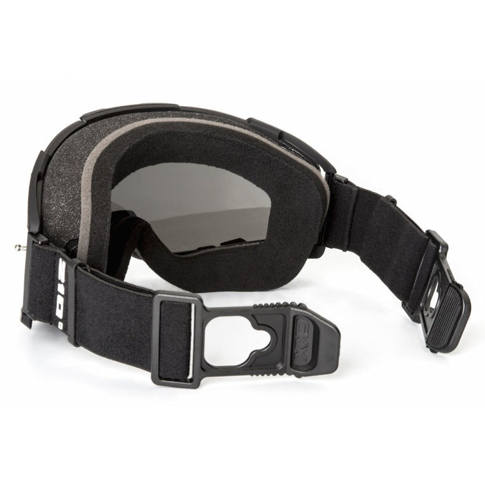 CKX 210° OFF ROAD GOGGLE in Rapid Clip Mat black - Mirror Silver