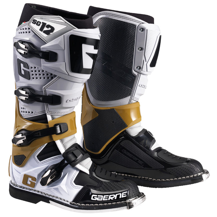 Gaerne SG-12 Boots in Grey/Magnesium/White