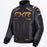 FXR Adrenaline FX 2-in-1 Jacket in Black/Asphalt/Kash