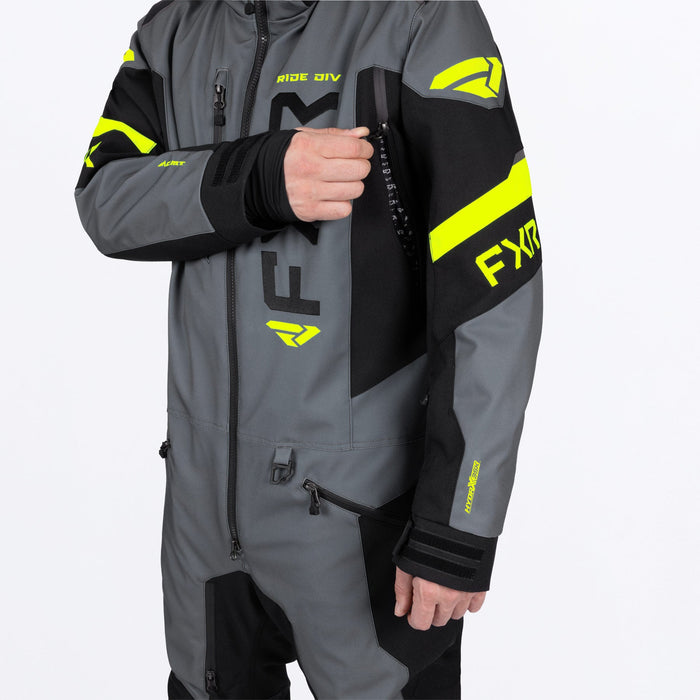FXR HELIUM LITE MONOSUITS  2026 - Charcoal/HiVis