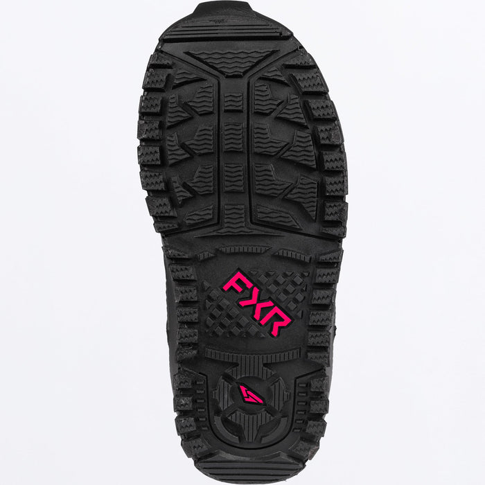 FXR Youth Boost Boot inBlack/Razz